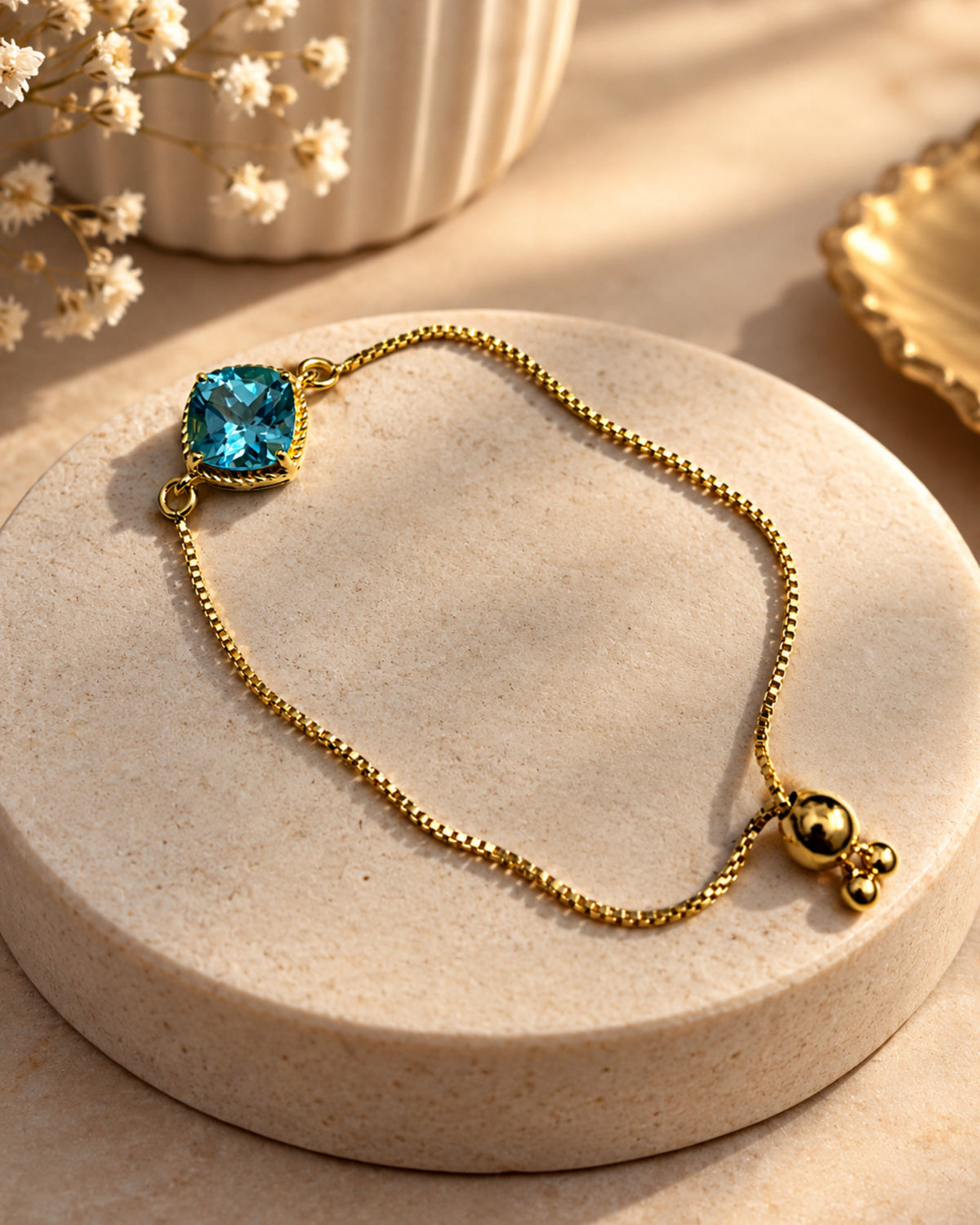 Expression Flow Bracelet – Sky Blue Topaz