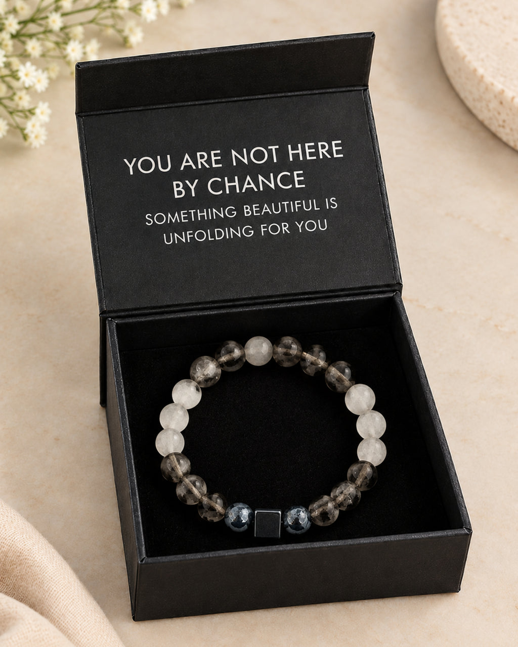 Mulank 2 Bracelet with Smoky Quartz & Moonstone