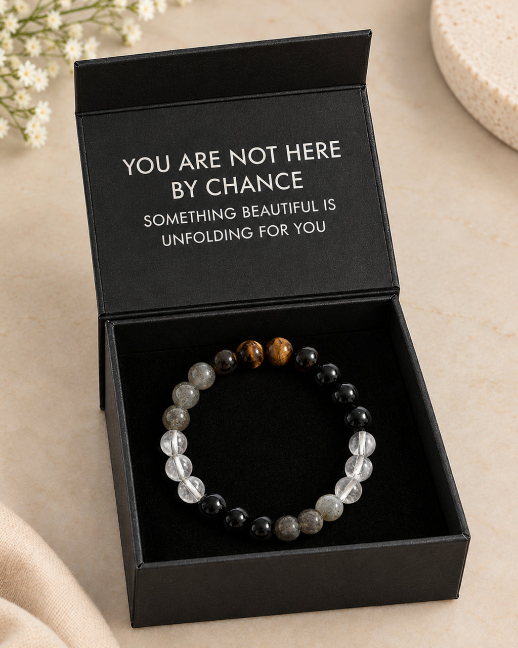 Mulank 4 Bracelet with Labradorite & Tiger's Eye