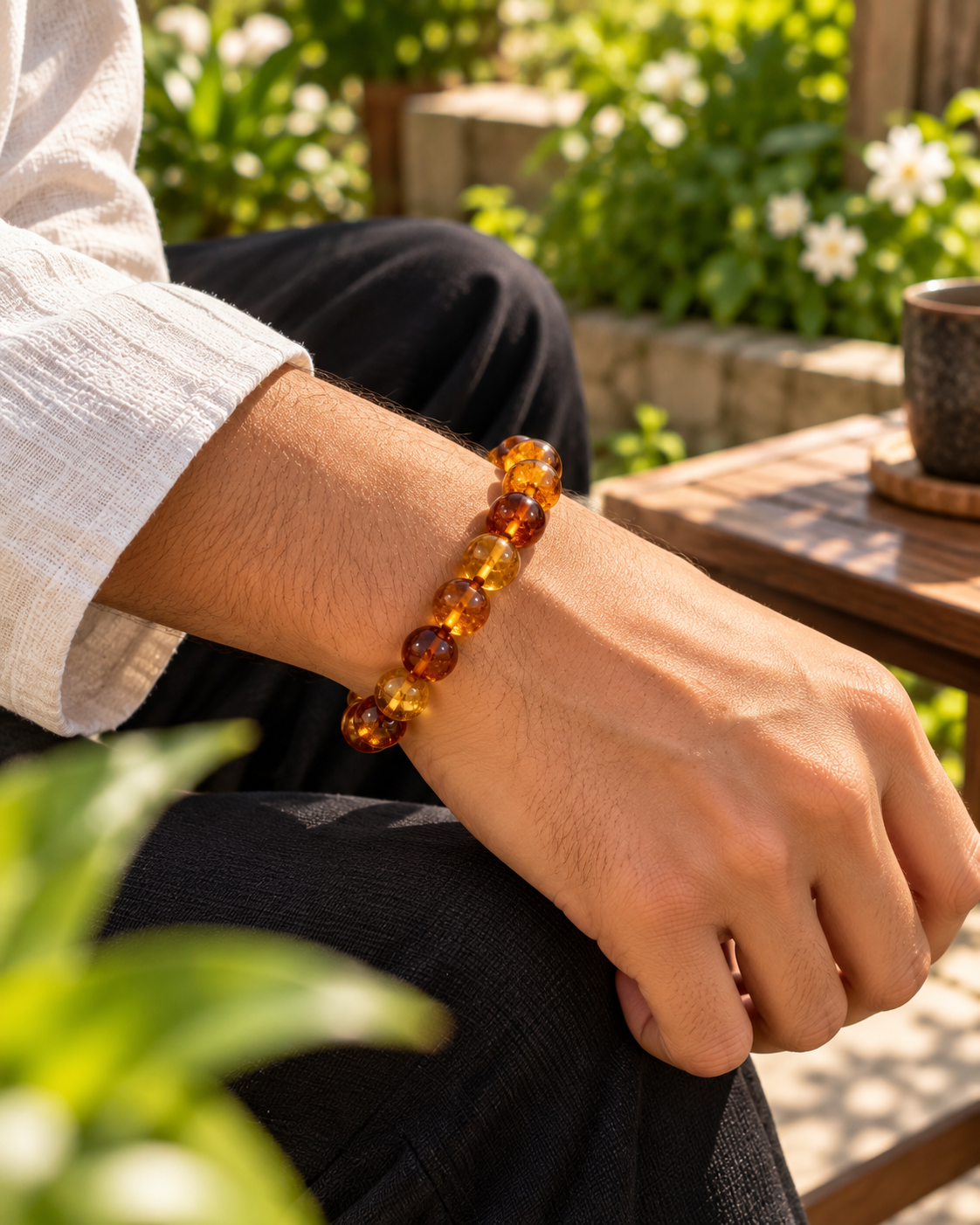 Amber Healing Bracelet