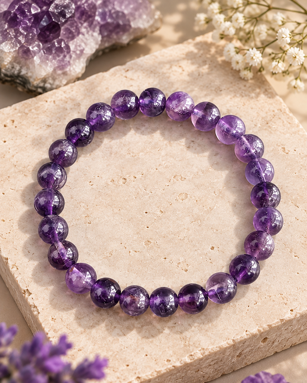 Master Healer Amethyst Bracelet