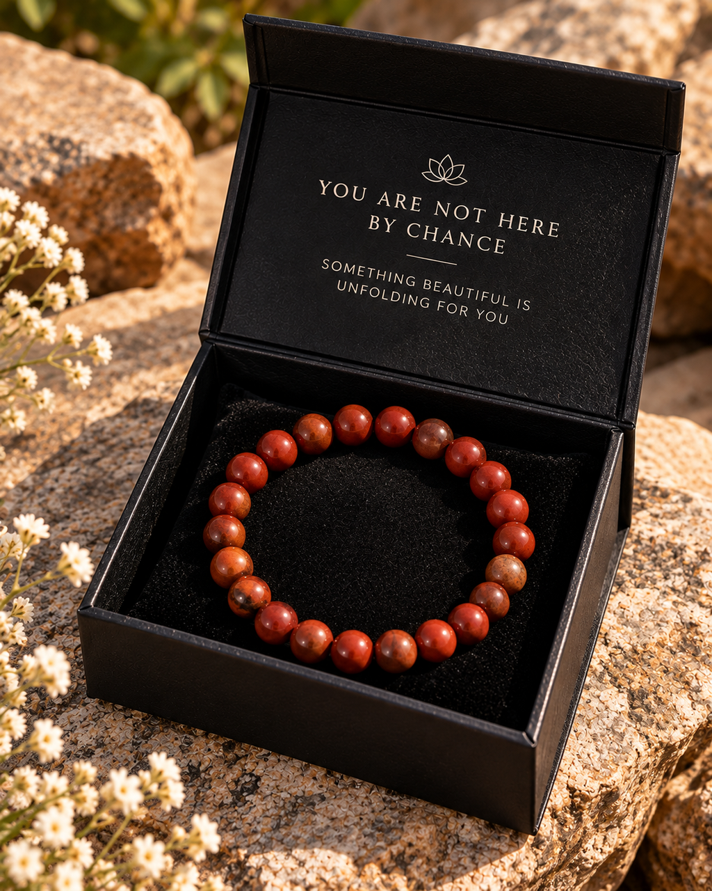 Red Jasper Courage Bracelet