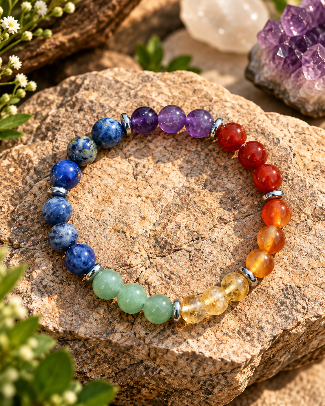 Seven Chakra Bracelet