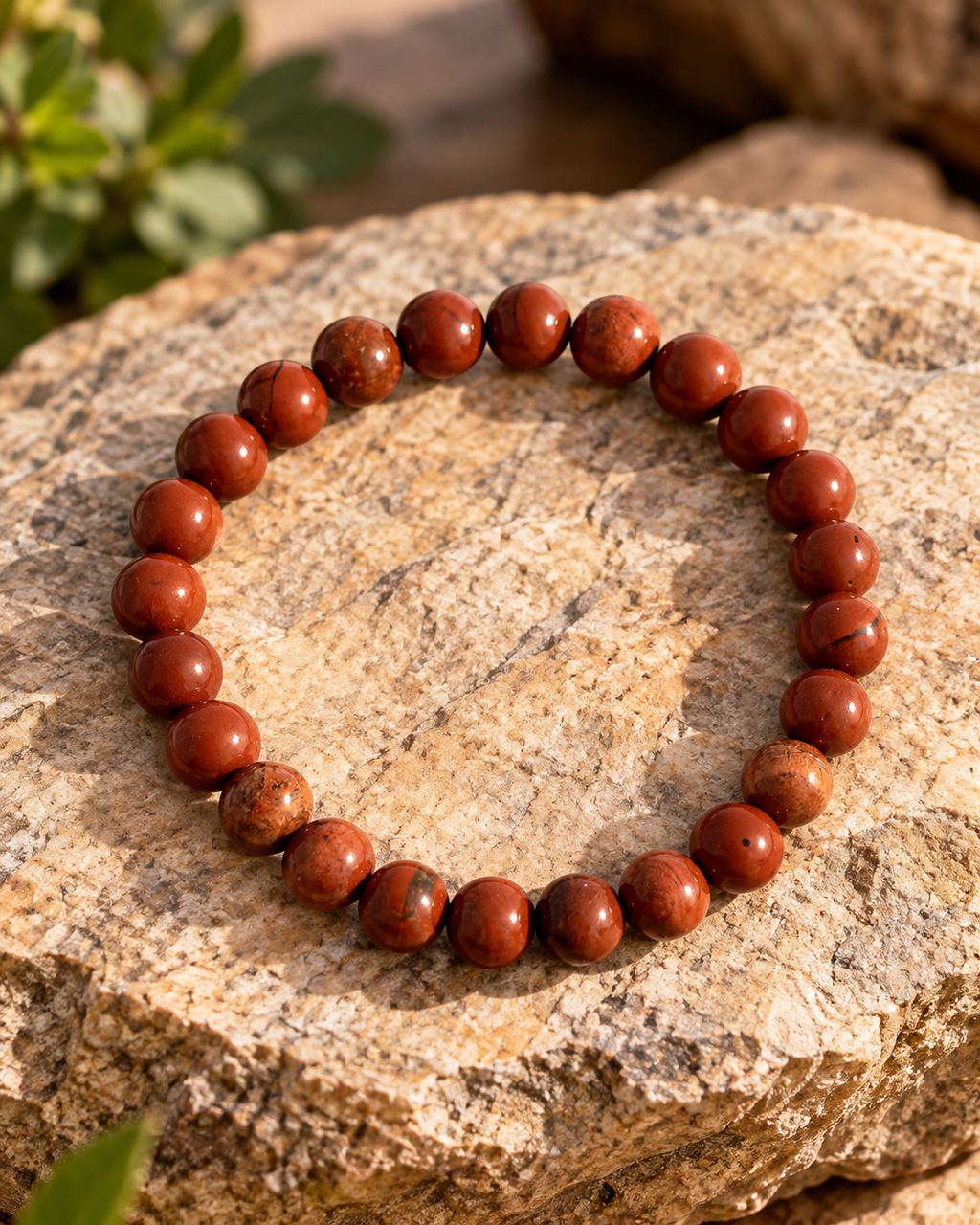 Red Jasper Courage Bracelet