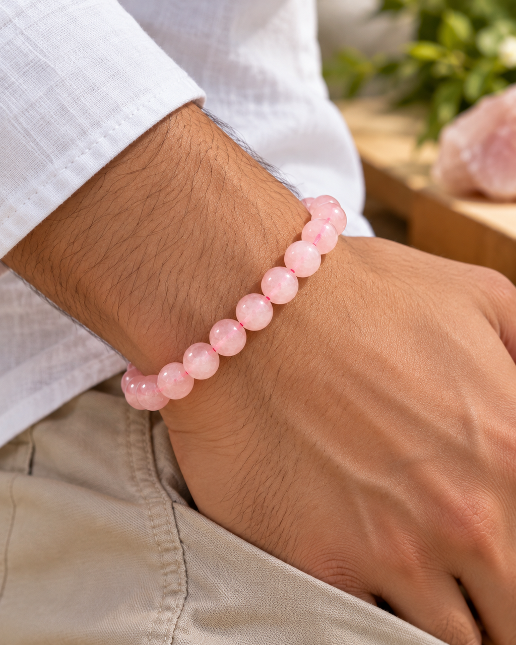 Rose Quartz Bracelet